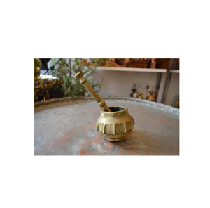 ครกทองเหลือง & สากสำหรับใช้เครื่องเทศในครัว - Product Image 3