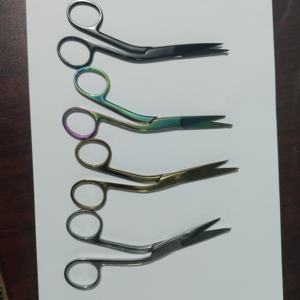 Tijeras de vendaje de acero y Metal para enfermera, herramienta de vendaje quirúrgico con hoja recta y acabado de espejo, de primera calidad, Knowles - Product Image 3