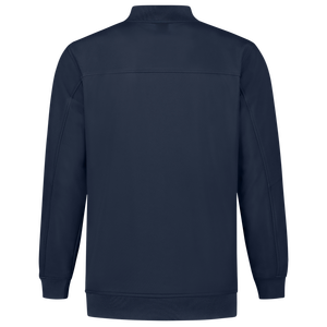 Veste polaire pour homme avec fermeture à glissière complète en tissu évacuant l'humidité et garniture réfléchissante pour les activités de plein air - Product Image 2
