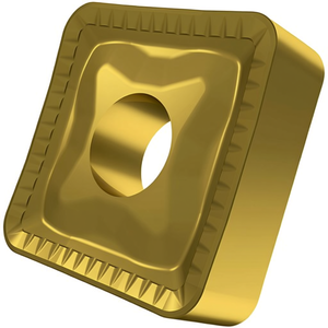 Insertos de Torneado Indexables con Recubrimiento de Oro MT-CVD ISO SNMM 250724E-HR6640 D.9.12mm, Paquete de 10 para Herramientas de Torneado - Product Image 2