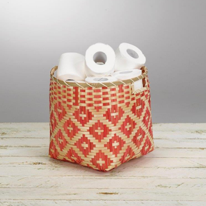 กระถางไม้ไผ่สานจากเวียดนาม,กระถางดอกไม้ดีไซน์ใหม่ล่าสุด - Product Image 6