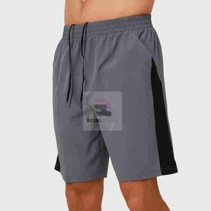 Pantalones Cortos Deportivos Casuales para Hombre, Transpirables, Ecológicos, Antiarrugas, con Patrón Sólido, Cierre Elástico, Personalizables OEM - Product Image 6