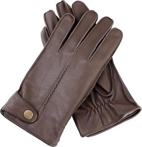 Gants d'équitation de moto à la mode confortables classiques authentiques de qualité supérieure avec poignet réglable et coupe confortable - Product Image 1