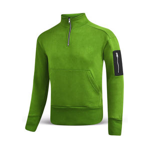 Vêtements décontractés pour hommes, sweats couleur bleu marine, pullover à manches longues, sweat-shirt taille adulte avec logo personnalisé, meilleures ventes - Product Image 4