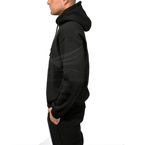 Nouveau style 2025 – Survêtement décontracté d'hiver pour homme, à capuche, motif uni, en coton léger, respirant, écologique, haute qualité – Vente chaude - Product Image 3