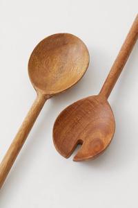 ชุดช้อนและส้อมทำจากไม้อะคาเซียชุดช้อนและส้อมมีด้ามยาวจากนักออกแบบที่ต้องการสินค้าในครัวขายส่ง - Product Image 5