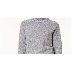 Maglione Vintage a Collo Alto da Donna Karen Scott, Bianco e Nero, in Cotone e Mohair Traspirante, Logo Frontale, Taglie dalla Petite alla L, per Autunno e Inverno - Product Image 2