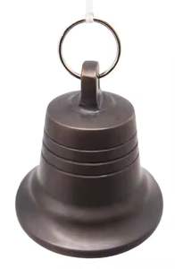 Campana de metal de latón náutico pequeño para decoración del hogar - Product Image 3