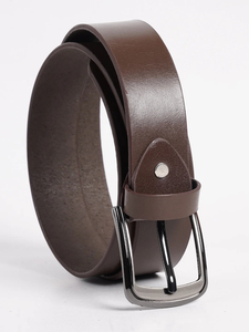 Ceinture en cuir véritable de luxe personnalisée de haute qualité pour hommes, élégante avec boucle ardillon, robe de soirée OEM, vente en gros de ceintures - Product Image 4