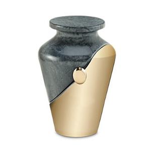 Venta caliente Nuevas urnas de cremación de metal para suministros funerarios Últimas urnas de recuerdo para cenizas humanas New Look Urnas de cremación de metal - Product Image 1