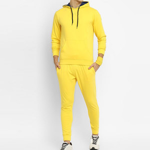 Conjunto de chándal con capucha y Jogger de tela de poliéster y algodón de diseño exclusivo para hombre OEM ODM color personalizado SUMINISTRO DE MOQ bajo al por mayor - Product Image 2