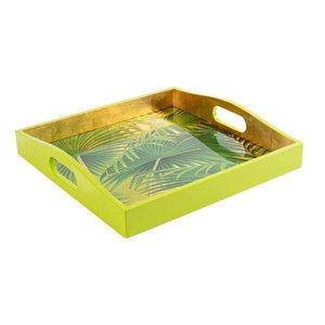 Bandeja de bambú de madera lacada hecha a mano de alta calidad con asas, nuevo diseño para servir comedor, decoración del hogar, importación de Vietnam - Product Image 6