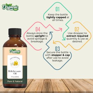 Aceite esencial orgánico puro Zing Helichrysum 100% para el cuidado de la salud de la piel y masaje embalaje personalizado disponible - Product Image 6