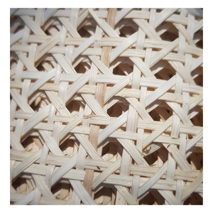 Sangle de canne en rotin à maille ouverte Offres Spéciales, canne de sangle en rouleau de rotin hexagonal en plastique naturel PE pour la décoration de meubles - Product Image 1