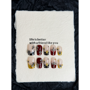 Urban Relic Press on Nail Chic Cross Design pour un nail art élégant - Product Image 3