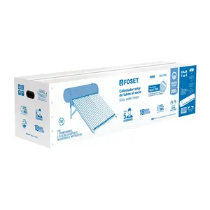 BOX 1 Chauffe-eau solaire HeatPipe, 18 tubes, 200L, 5 personnes, FOSET - Product Image 4