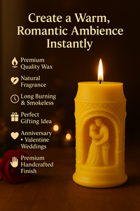Vela Aromática Romántica de Lujo para Parejas, para San Valentín, Aniversario, Decoración de Dormitorio y Festividades - Product Image 3