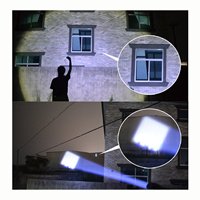 Lampe torche LED Brightenlux ZOOM, longue portée, puissante, piles sèches AAA, 18650 rechargeable, lampe torche tactique puissante