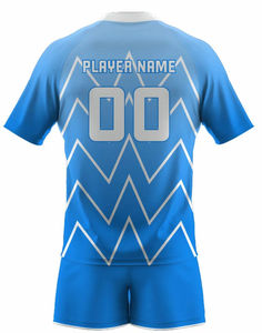 Conjunto de uniforme de voleibol de poliéster con ajuste Atlético del 100 por ciento con tela suave y diseño transpirable para partidos de verano - Product Image 6