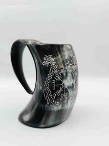 Premium Quality Natural Animal Style Beer Mugs Viking <b>Drinking</b> <b>Horn</b> Mug Polished with Technique-Natural Crafts Product - Product Image 6