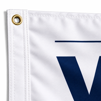 Drapeau d'élection personnalisé, drapeau imprimé en polyester durable pour les événements de campagne, les activités de vote, l'affichage en extérieur