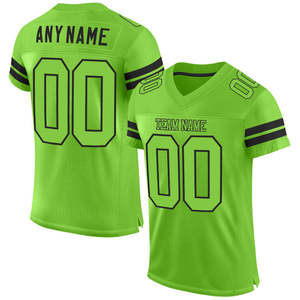 Maillot de football américain Elite Fit pour la pratique du jeu d'entraînement des jeunes Vêtements de sport respirants Uniforme de performance léger - Product Image 1