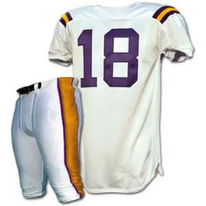 Uniforme juvenil de fútbol americano, aparejos de algodón y poliéster transpirable, técnica de sublimación impresa de sarga, conjunto de talla grande XL - Product Image 4