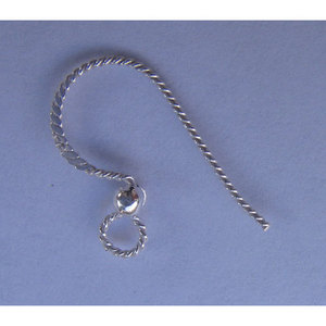 Fine <b>Dangle</b> Loup-D Twisted <b>Earrings</b> - Product Image 1
