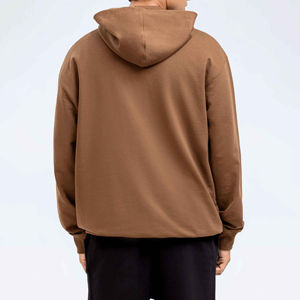 Sweat à capuche d'hiver pour homme avec logo personnalisé, 100% coton molleton, impression numérique, commande en gros, fabricant - Product Image 5