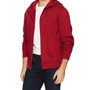 Men Zipper <b>Hoodie</b> Custom Design Casual Winter Warm Fleece <b>Soft</b> Comfortable Stylish Sportswear OEM ODM Custom Logo Activewear - Product Image 2