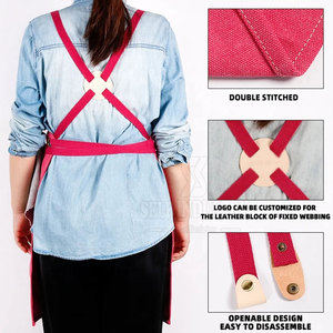 Venta caliente delantales de peluquero de algodón 2025 nuevo estilo delantales de peluquero precio de fábrica delantales de peluquero para la venta - Product Image 3