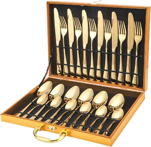 Cucharas de almuerzo de cena de postre de acero inoxidable de alta calidad para fiestas comedor higiénico con espejo antibacteriano cepillado elegante - Product Image 5