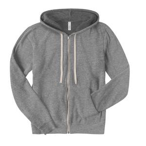 Sweat-shirt à capuche pour homme, décontracté, avec cordon de serrage, sweat-shirt à capuche athlétique, sweat-shirt à capuche avec poche zippée, sweat-shirt en tissu tri-blend - Product Image 2