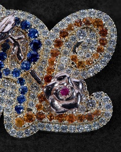 Colgante de diamante de moissanita Hip Hop personalizado para hombre, VVS helado con nombre personalizado y regalo de joyería de letras para él o ella - Product Image 4