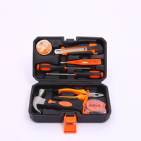9 pièces en acier au carbone ensembles d'outils à main Herramientas voiture Kit marteau pince mécanicien outils ensemble ménage réparation autres outils à main
