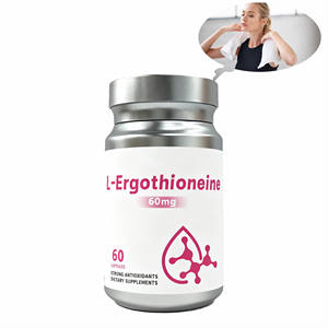 Capsules d'ergothionéine 60 mg, puissant antioxydant, directement du fabricant, pour hommes et femmes, complément d'ergothionéine - Product Image 1