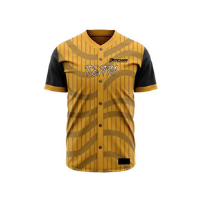 Custom Made Breathable Eco-Friendly Lightweight <b>Baseball</b> Uniform Sets for Men-Professional Team Wear - Product Image 4