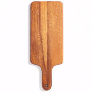 Más vendidos, otros tableros para servir la cena, bandeja de plato de fruta de madera, platos de comida de madera natural hechos a mano con asa - Product Image 2