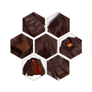 Chaqueta de bombardero de piloto hecha a medida con logotipo estampado bordado para hombre y mujer moda informal ropa de calle proveedor OEM - Product Image 2