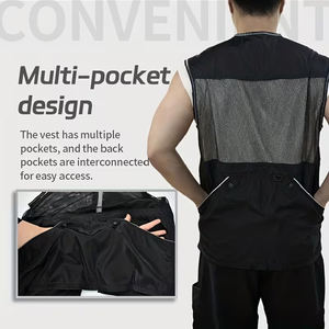 Chaleco de Adiestramiento para Perros Impermeable, Venta Caliente, Servicio OEM, Chaleco de Adiestramiento Personalizado de Color Negro para el Comportamiento de Mascotas - Product Image 6