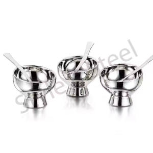 Ensemble de bols argentés à double paroi - Product Image 3