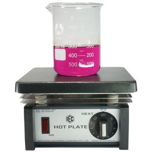 Plaque chauffante de laboratoire avec contrôle Simmerstat et surface revêtue de téflon - Product Image 1