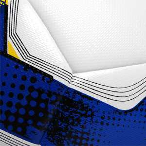 Ballon de football en PVC collé pour l'entraînement scolaire Vessie durable en PVC à plaie en nylon haute brillance Conception à 32 panneaux pour la pratique et le jeu en plein air - Product Image 2