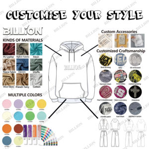 Sweat-shirt personnalisé pour homme, streetwear, 100% coton, style pull, vintage, délavé à l'acide, coupe courte, haute qualité - Product Image 6