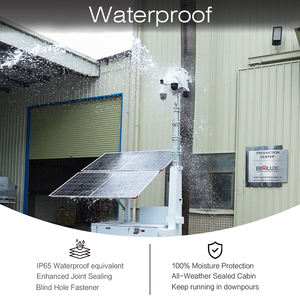 Tour de surveillance solaire portable prêt à l'emploi, idéale pour la location d'événements en plein air et de chantiers - Product Image 6