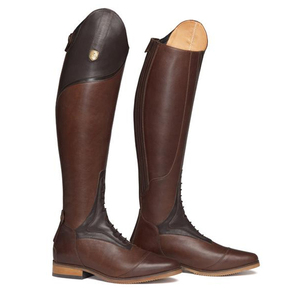 2023 Nuevas botas de equitación de alta calidad/botas de polo de equitación largas de cuero/zapatos-Negro - Product Image 4