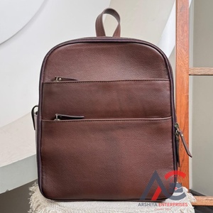 Mochila Unisex funcional de cuero genuino de alta calidad de gran capacidad con divisores acolchados bolsas de cámara de engranajes digitales para exteriores - Product Image 1