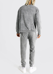 Chándal Deportivo para Hombre, Diseño Moderno y Personalizable, Alta Calidad, Ligero, Lavado Ácido, Transpirable, Diseño Sólido, Invierno, 100% - Product Image 3