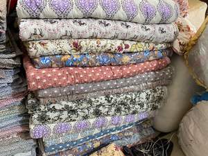 Anokhi Jaipuri Block Print Edredón Impreso Reversible Razai Algodón Hecho a mano Floral Edredón, Jaipuri razai, Colcha Edredón grueso - Product Image 4