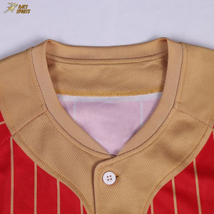 Maillot de baseball personnalisé de qualité supérieure, vente en gros, logo personnalisé, fabrication Pace Sports au Pakistan, option de taille plus disponible, 100% - Product Image 5